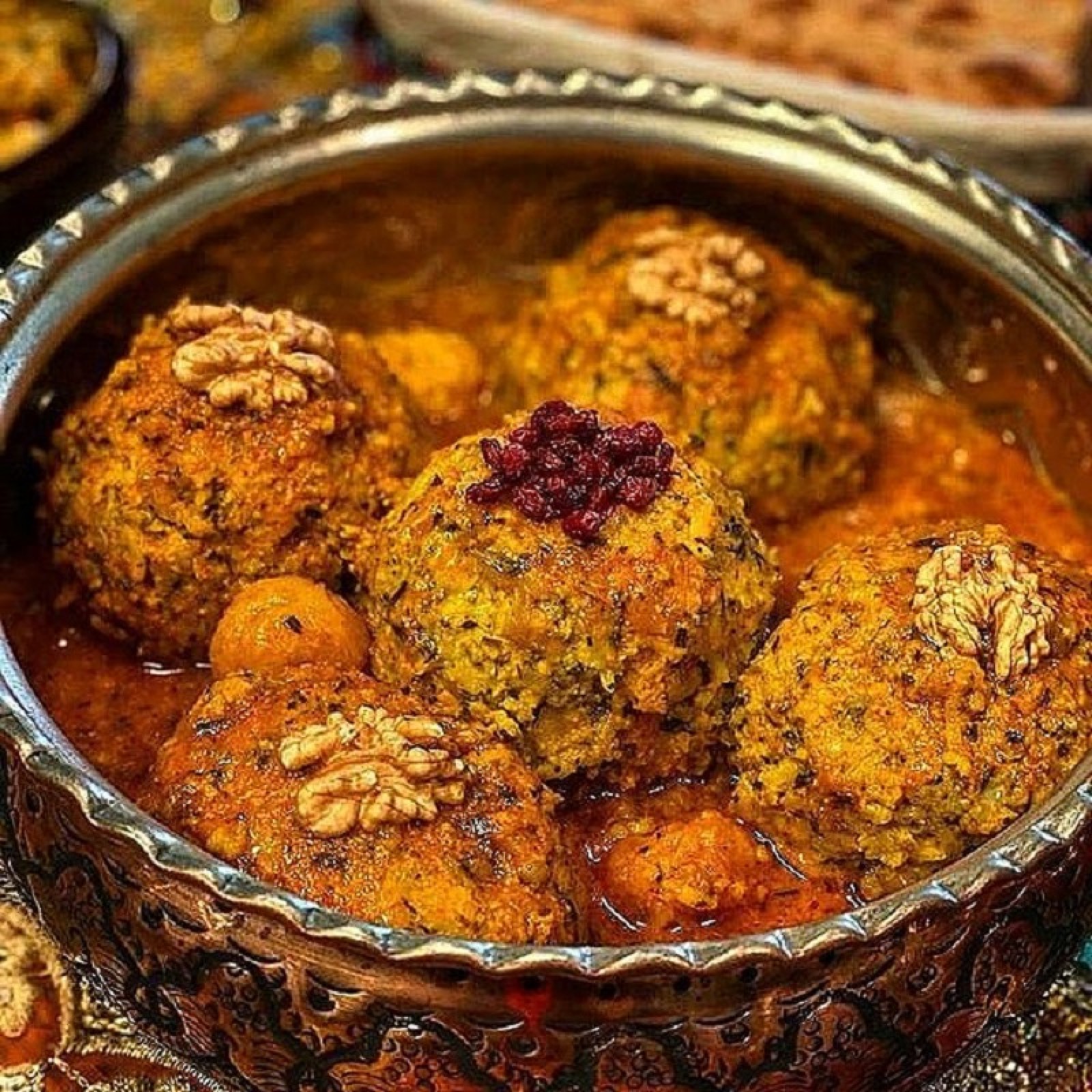 مراحل پخت کوفته تبریزی