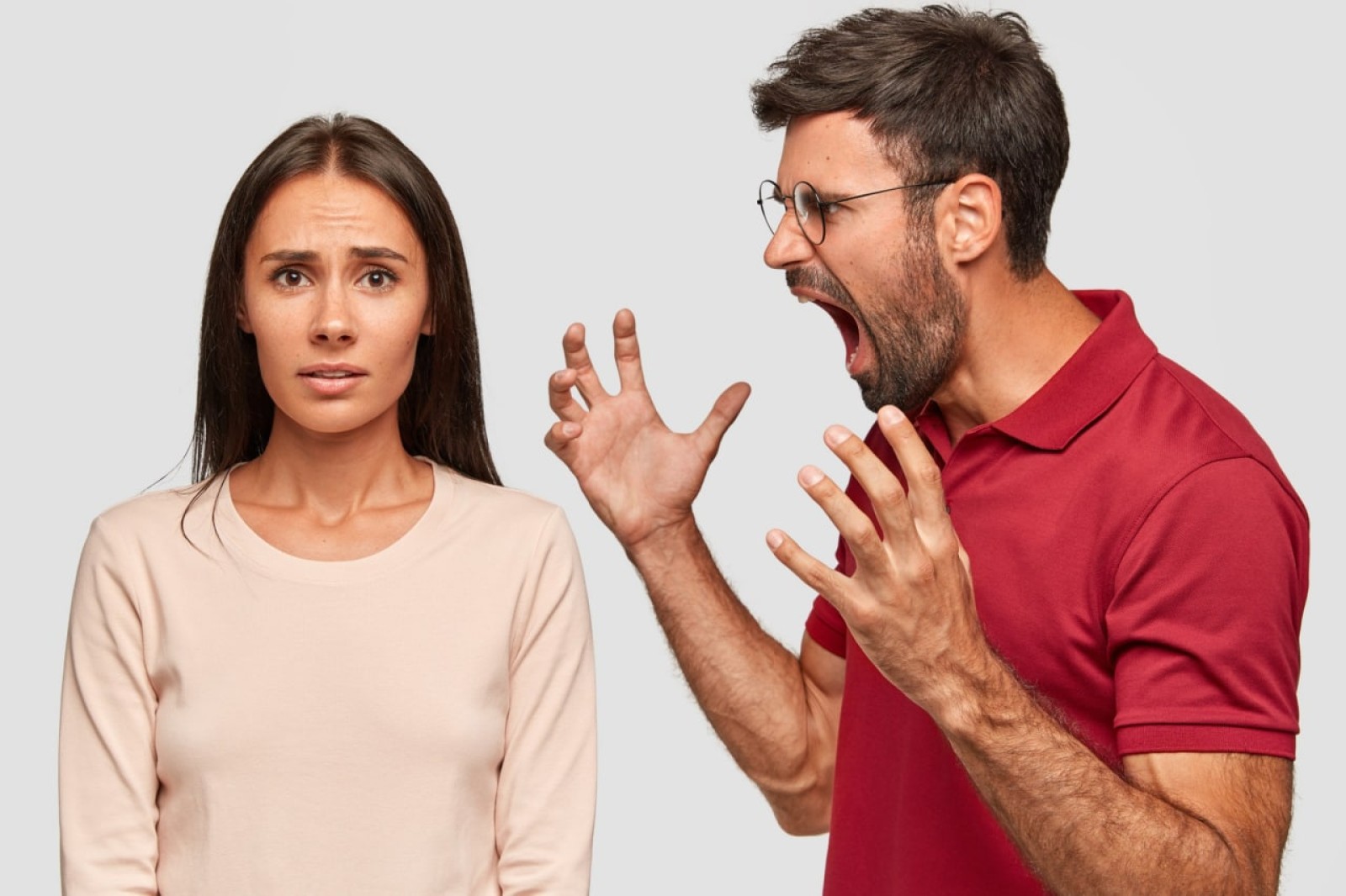 ترس از دست دادن کنترل خود را دارد