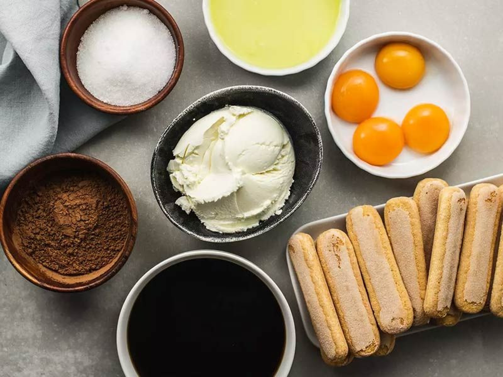 مواد مورد نیاز برای تهیه ترامیسو