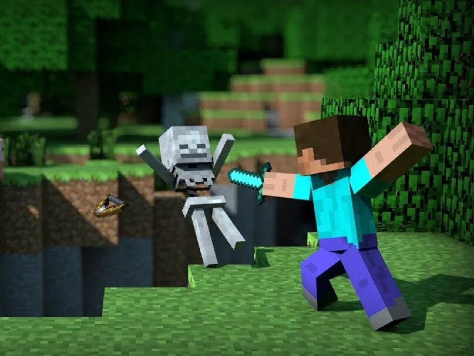 پیشرفت و اکتشاف بازی Minecraft