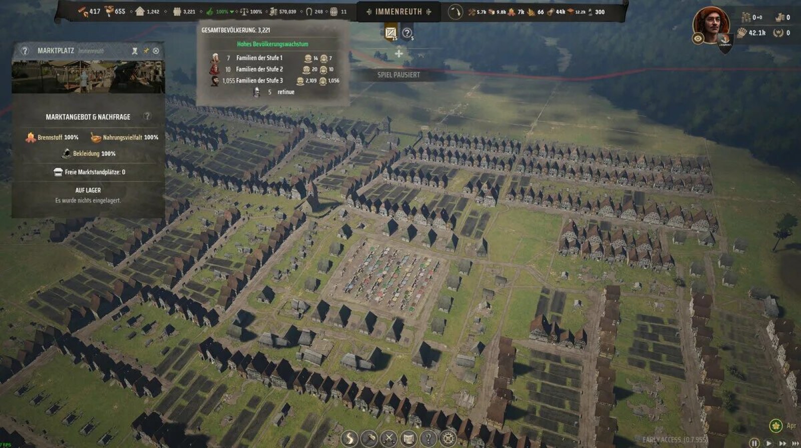 تجهیزات جنگی در Manor Lords