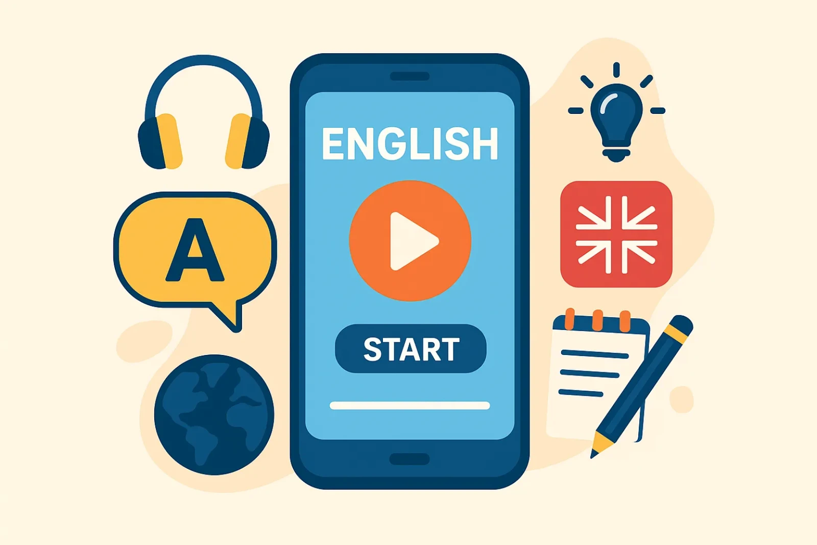 بهترین اپلیکیشن‌های یادگیری زبان برای تقویت مهارت شنیداری (Listening) در ۲۰۲۵